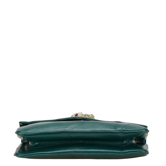 GUCCI Green Leather Shoulder Bag - Picture 3 of 16